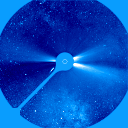 Image of comet in LASCO